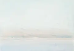 Kåre Tveter, Isfjorden Svalbard, Akvarell, lysmål