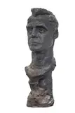 Arnold Haukeland, Byste av Jakob Weidemann, 1957, Bronse