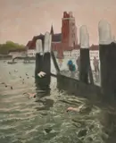 Frits Thaulow, Måkene, Fargeradering