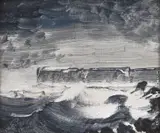 Peder Balke, Nordkapp, Olje på plate