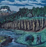 Nikolai Astrup, Liten kornstaur