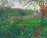 Thorvald Erichsen, Hage med blomster