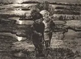 Kaare Espolin Johnson, Fylgje, 1961, Litografi