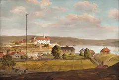 Ferdinand Jonas Gjøs, Helverschous løkke, Olje på plate