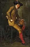 Axel Ender, Sittende ung mann