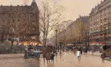 Eugène Galien-Laloue, Et hjørne av Montmartre