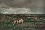Eilif Peterssen, Ruskevær, Orre. Skisse