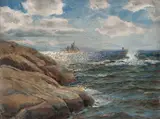 Thorolf Holmboe, Seilskute i kystlandskap