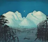 Harald Sohlberg, Vinternatt i Rondane