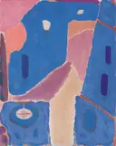 Johannes Rian, Hotel Negresco, 1962, Olje på lerret