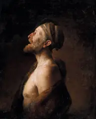Odd Nerdrum, Portrett av Arild Haaland, Olje på lerret