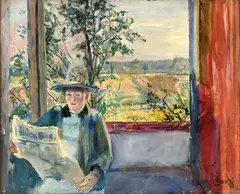Christian Krohg, Oda leser Verdens Gang, Olje på lerret