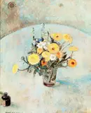 Arne Kavli, Oppstilling med blomster