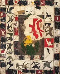 Jens Johannessen, Masken, 1972, Olje på lerret