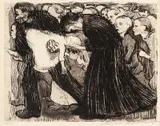Käthe Kollwitz, Überfahren