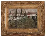 Frits Thaulow, Elv i vinterlandskap