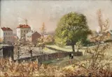 Karl Edvard Diriks, Bylandskap