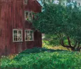 Eilif Peterssen, Fra Sandøya, Tvedestrand. Gammelt Sørlandshus