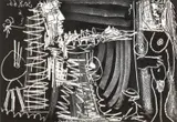 Pablo Picasso, Uten tittel, 1966, Radering, lysmål