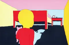 Hariton Pushwagner, Parents bedroom, Serigrafi, lysmål