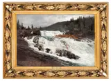 Amaldus Nielsen, Hylandsfossen, Vinje, Telemark