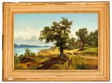 Johan Fredrik Eckersberg, Landskap fra Christianiafjorden