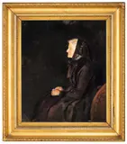 Christian Krohg, Marie Krohg i profil