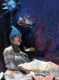 Knut Rose, Komposisjon med figur