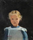 Hans Dahl, Studie av liten pike