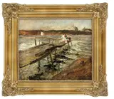 Frits Thaulow, Brygge ved Filtvedt