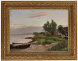 Nils Hansteen, Fra Snekkersten, Øresund