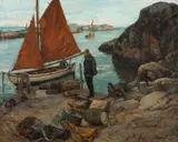 Thorolf Holmboe, Fra en uthavn