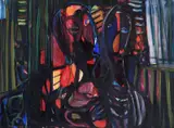 Jakob Weidemann, To figurer i interiør