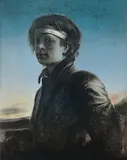 Odd Nerdrum, Selvportrett, Litografi, lysmål