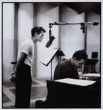William Claxton, Chet Baker Sings, 1954, photograph depicts jazz musician Chet Baker during a recording session at the Pacific Jazz