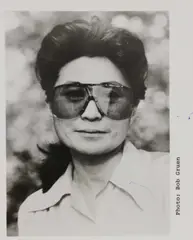 Bob Gruen, Yoko Ono, photographed by Bob Gruen