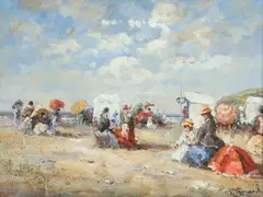 Paul Renard, Untitled, Oil on panel