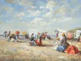 Paul Renard, Untitled, Oil on panel