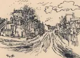Charles Eyck, Untitled, ink on paper