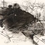 Charles Eyck, Untitled, Mixed media on paper