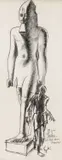 Charles Eyck, Untitled, Charcoal on paper