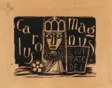 Charles Eyck, Untitled, Woodcut on paper