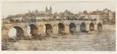 Han Jelinger, Untitled, etching on paper