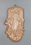 Untitled by Glazed Earthenware Plaque of Stella Maris by Charles Vos, circa 1930, bronze, sold May 2025