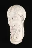 Untitled by By Charles Vos Expressive Plaster Head of Christ, circa 1930, Plaster Head of Christ, sold May 2025