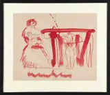 Anton Heyboer, Untitled, Mixed media on wove paper Signed by the artist lower margin