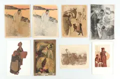 6 Lithographs by Théophile Steinlen, Lithographs and 2 other Lithographs, sold Feb 2025