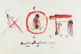 Anton Heyboer, Untitled, Mixed media on wove paper Signed by the artist and