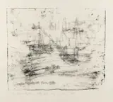 Anton Heyboer, Untitled, Etching on paper Signed and