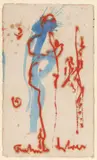 Anton Heyboer, Untitled, Mixed media on canvas Signed by the artist lower margin